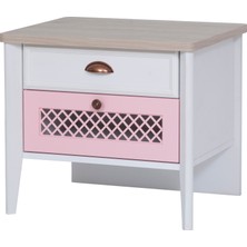 Alpino Beverly Komodin (Beyaz)