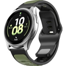 Huawei Watch Gt4 46 mm Ile Uyumlu Çift Renkli Yumuşak Dokulu (22 Mm) Silikon Kordon