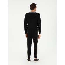 Cacharel Erkek Siyah Jogging Fit Triko Pantolon 50292492-VR046