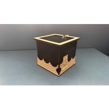 Dekoratif Obje Kabe Motifi Ahşap Biblo
