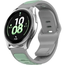Redmud Teknoloji Huawei Watch Gt4 46 mm Ile Uyumlu Çift Renkli Yumuşak Dokulu (22 Mm) Silikon Kordon
