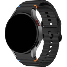 Samsung Watch 46MM Gear S3 22MM Honor Magic 2 46MM Uyumlu Spor Silikon Kordon Kayış