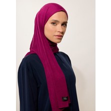 Rabia Z - Penye Koyu Vişne Şal