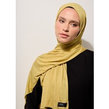 Rabia Z - Yağ Yeşili Penye Şal