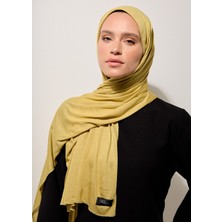 Rabia Z - Yağ Yeşili Penye Şal