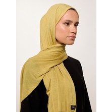 Rabia Z - Yağ Yeşili Penye Şal