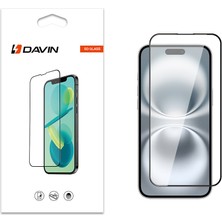 iPhone Uyumlu 16 Plus Davin 5d Cam Ekran Koruyucu
