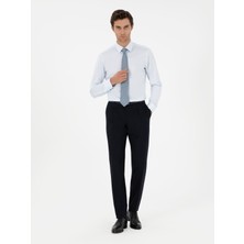 Cacharel Koyu Lacivert Slim Fit Kumaş Pantolon 50293330 VR100