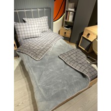 Tek Kişilik Welsoft Pufidik Uyku Seti (Lastikli Çarşaflı)