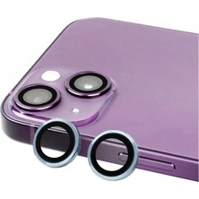 iPhone Uyumlu 15 Plus Zore Cl-07 Kamera Lens Koruyucu-Baby Blue