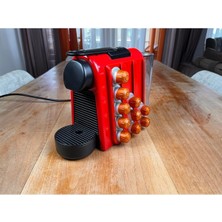 Owl Global Tüm Nespreso Makineleri Için Uyumlu Kapsül Tutucu Düzenleyici Kırmızı