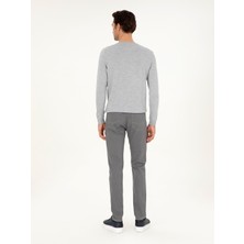 Cacharel Erkek Antrasit Slim Fit Jean Pantolon 50296774-VR006
