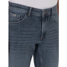 Cacharel Erkek Koyu Lacivert Slim Fit Pamuklu Jean Pantolon 50298879-VR100