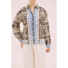 Desenli Gömlek Standart Renk Y2462102_089