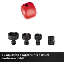 Einhell Akülü Hortum Makarası GE-HR 18/30 WH Li-Solo (18 V, otomatik hortum sarma, 180° dönebilir, duvara montaj, 1,5 m bağlantı hortumu, akü ve hortum dahil değildir) - 4173771