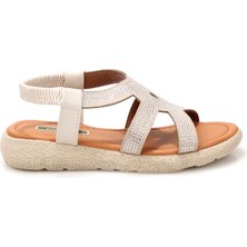 Pisagor PS-32360 Kadın Günlük Taşlı Sandalet