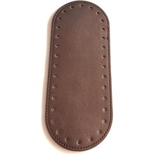 Angel Çanta Aksesuar Suni Deri  Bakır 20X8 cm Oval Çanta Tabanı