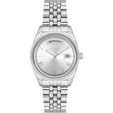 Ferro FL21131A-A Quartz Çelik Gri 35 mm Kadın Kol Saati