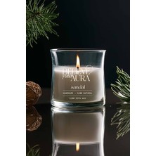 Sandal Ağacı Kokulu Mum - %100 Doğal Soya Mumu Aromaterapi ve Dekoratif Kokulu Bardak Mum - 320 cc