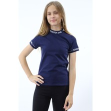 Toontoy Kız Çocuk Baskılı Okul Tişört