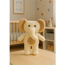 35 cm Sevimli Fil Uyku Arkadaşı - Teddy Kumaş