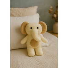 35 cm Sevimli Fil Uyku Arkadaşı - Teddy Kumaş