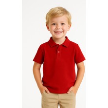Trend Bebe Butik Polo Yaka Erkek Çocuk Tişört Yazlık  Pamuk Premium Rahat Kalıp, Okul ve Günlük Kullanım  5-9 Yaş