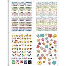 A5 Stıckerbook -16 Sayfa Yüzlerce Çıkartma