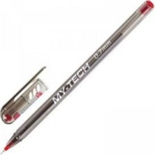 Pensan My-Tech Tükenmez Kalem Kırmızı 0.7 mm Ofis ve Okul İçin Akıcı Yazım Deneyimi