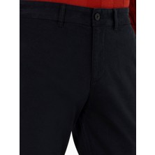 Cacharel Erkek Siyah Slim Fit Kanvas Pantolon 50304318-VR046