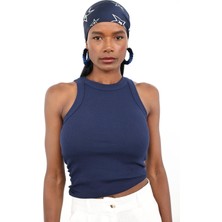 Lacivert Halter Yaka Atlet 23067