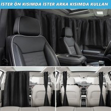 Glanz Araç Içi Perde Araba Gizlilik Perdesi Oto Güneşlik Perde Seti