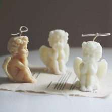 Melek Silikon Mum Kalıbı