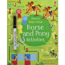 Wıpe-Clean Horse And Pony Actıvıtıes