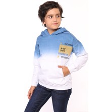 Toontoy Erkek Çocuk  Cepli Baskılı Sweatshirt