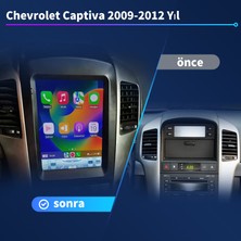 Conio Chevrolet Captiva 2009-2012 Yıl Uyumlu 9,7 Inç Tesla 4 GB Ram 64 GB Hafıza Multimedya Carplay Navigasyon