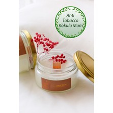 %100 Doğal Anti Tobacco Mum Sigara Kokusuna Karşı Özel Karışım Kokulu Mum 240GR