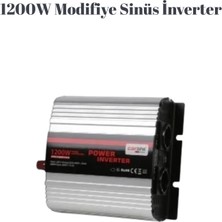 Güneş Enerjisi Bağevi Solar Paket – 1200W Modifiye  Inverter + 3x 285W Güneş Paneli + 4x 12V 100AH Jel Akü