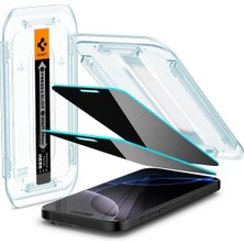 iPhone 16 Pro Hayalet Cam Ekran Koruyucu Kolay Kurulum Glas.tr Ez Fit Privacy (2 Adet) - AGL07929
