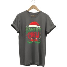 Noel Baba Yılbaşı Christmas Yeni Yıl Hediyesi Baskılı %100 Pamuk Regular Fit T-Shirt