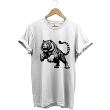 Kaplan Baskılı Cool Premium %100 Pamuk Regular Fit T-Shirt
