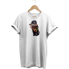 Widi Av Köpeği Baskılı T-Shirt