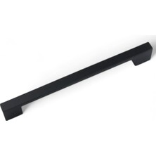 Köprü Alüminyum Metal Lüks Modern Mobilya Çekmece Mutfak Dolabı Kulpu Siyah