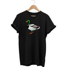 Ördek Baskılı T-Shirt