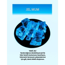 Mumbastik Mavi Jel Mum Parafini - Teraryum Jeli 150 gr Mum Yapım Malzemesi