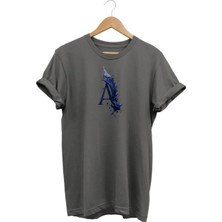 Widi A Lacivert Baskılı T-Shirt