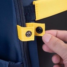 Backpack S Mavi Ledli Ekran App Kontrollü Akıllı Sırt Çantası
