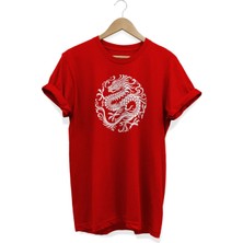 Ejder Baskılı T-Shirt