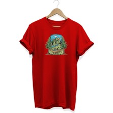 Manzara Baskılı T-Shirt