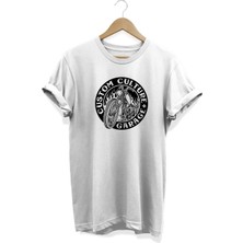 Custom Culture Garage Baskılı T-Shirt